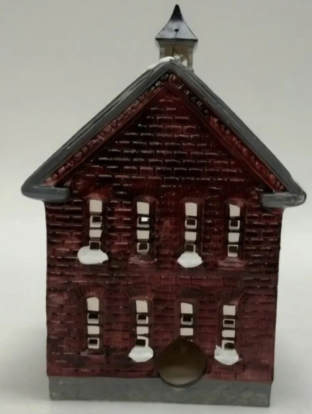 VINTAGE DEPARTMENT 56 ORIGINAL SNOW VILLAGE NEW SCHOOL HOUSE EUC